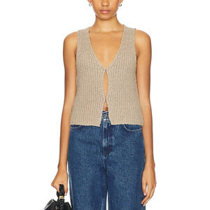 Lovers And Friends 'Timo' Tan Vest Size M